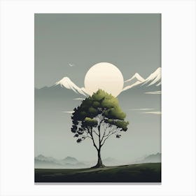 Lone Tree 3 Canvas Print