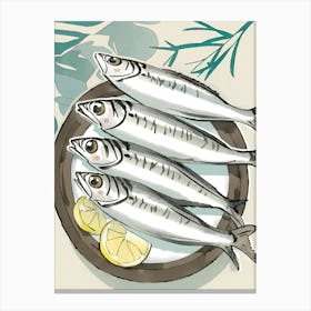 Sardines 1 Canvas Print
