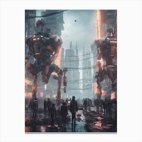 Destopian Future Canvas Print