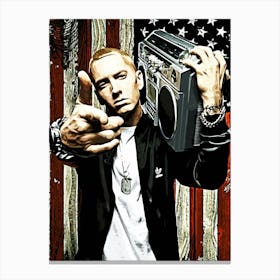 Eminem 1 Canvas Print