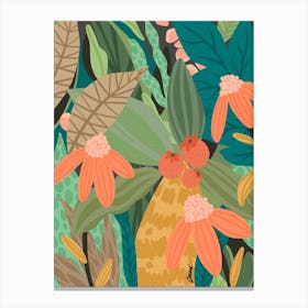 Tropical Jungle Canvas Print