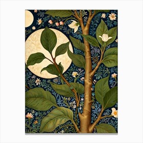 William Morris Moonlight On The Tree Canvas Print