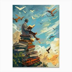 Book Art 2 Canvas Print