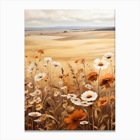 Field Of Flowers Canvas Print