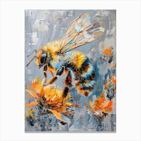 Bee Painting Canvas Print