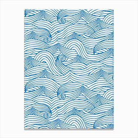 Wild Waves Canvas Print