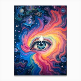 The Eye of the Universe ~ Spiritual Awakening Canvas Print