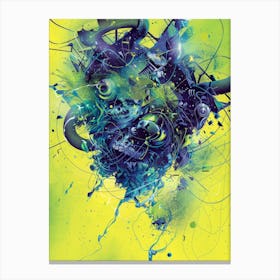 Abstract Painting 1831 Canvas Print