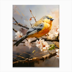 Silent Gliders Birds In The Mist Canvas Print