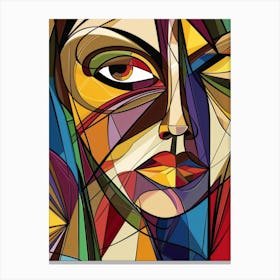 Abstract Of A Woman 76 Canvas Print