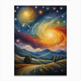 Starry Night 101 Canvas Print