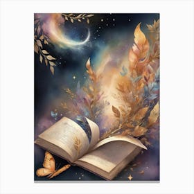 Open Book 1 Canvas Print