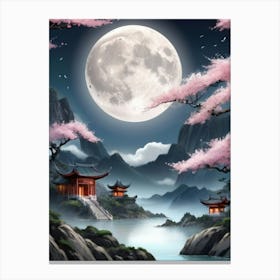 Asian Landscape Canvas Print