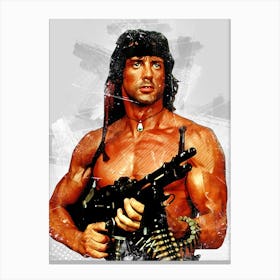 Rambo 1 Canvas Print