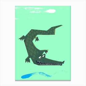 Alligator Canvas Print