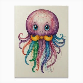 Octopus 43 Canvas Print