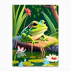 Froggie Canvas Print