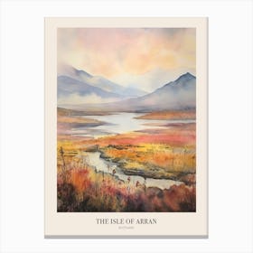 The Isle Of Arran Scotland 2 Uk Trail Poster Canvas Print
