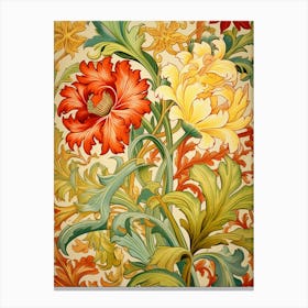 Floral Wallpaper 44 Canvas Print