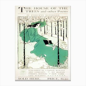 The House Of The Trees, Ethel Reed Canvas Print