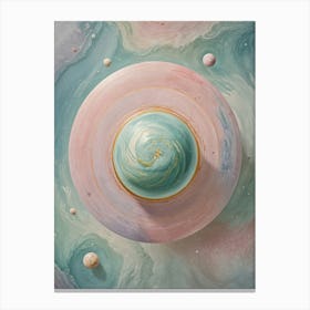 Caribbean Liquid Planet Canvas Print