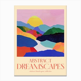 Abstract Dreamscapes Landscape Collection 54 Canvas Print