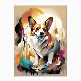 Corgi 3 Canvas Print