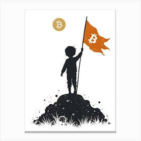 Bitcoin Child 11 Canvas Print