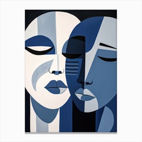 Two Faces 5 Canvas Print