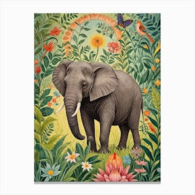 Whimsical Elephant Canvas Print