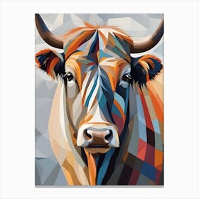 Bull Painting Canvas Print