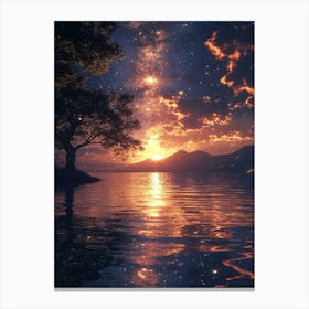 Starry Night 108 Canvas Print