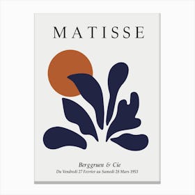 Matisse Minimal Cutout 8 Canvas Print