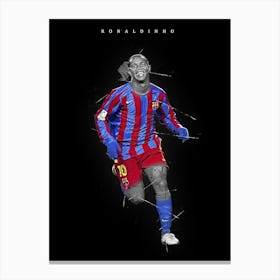 Ronaldinho 1 Canvas Print