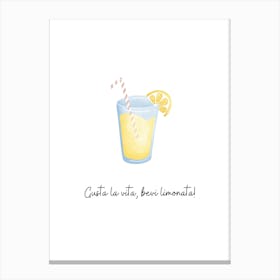 Limonata Canvas Print