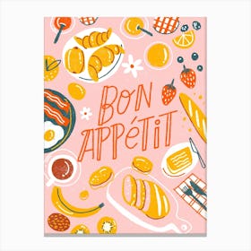 French Breakfast Canvas Print