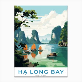 Vietnam Ha Long Bay Travel 1 Canvas Print