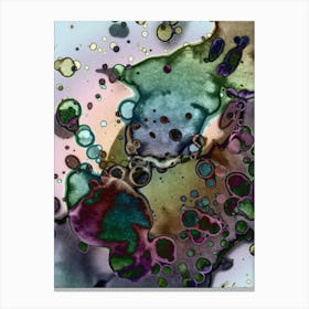 Alcohol Ink Abstraction Canvas Print