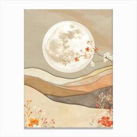 Full Moon Canvas Art Canvas Print