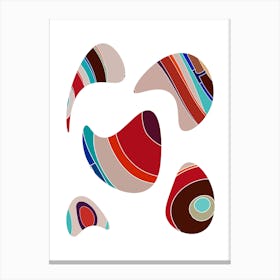 Abstract Shapes Vector Canvas Print
