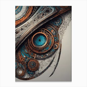 Clockwork Eye Canvas Print