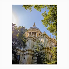 St Pauls Cathedral London // Travel Photography Canvas Print