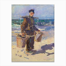 The Shell Fisherman, Jan Toorop Canvas Print