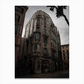 Old Building In Mallorca Canvas Print