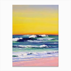 Apollo Bay Beach, Australia Bright Abstract Canvas Print
