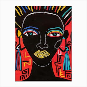 African Woman 120 Canvas Print