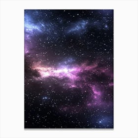 Space Background 1 Canvas Print