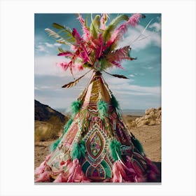 Bohemia Teepee Canvas Print