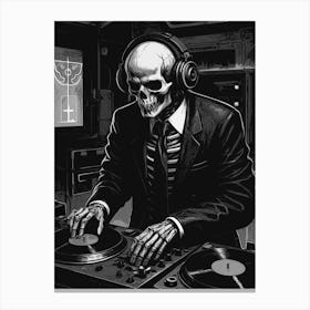 Dj Bone Canvas Print