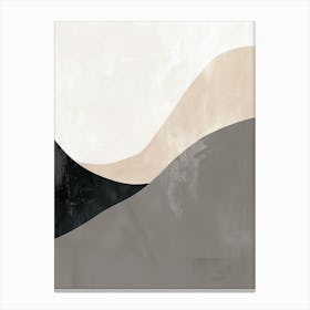 Desert Calm Minimalist Style Canvas Print